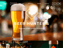 Tablet Screenshot of beerhunters.fi